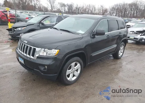 2012 Jeep Grand Cherokee Laredo из США, поврежденный, VIN 1C4RJFAG3CC333072